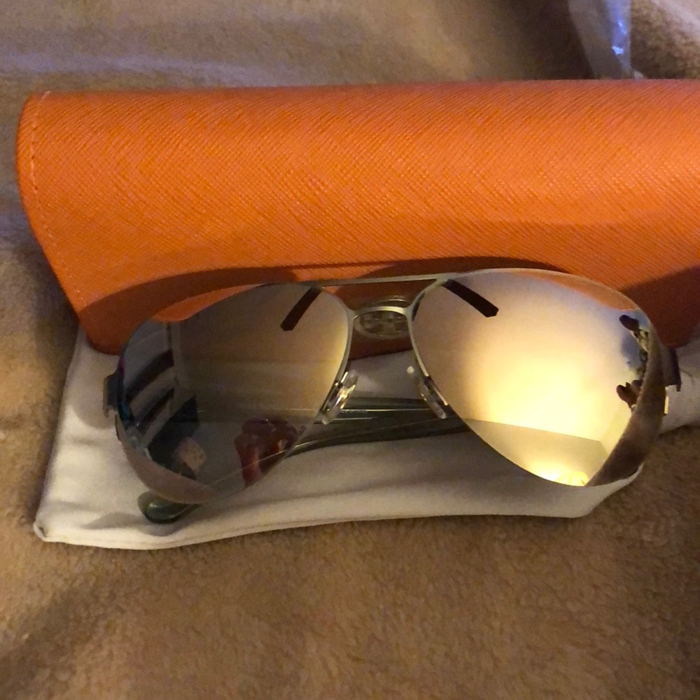 Tory Burch mirror aviators